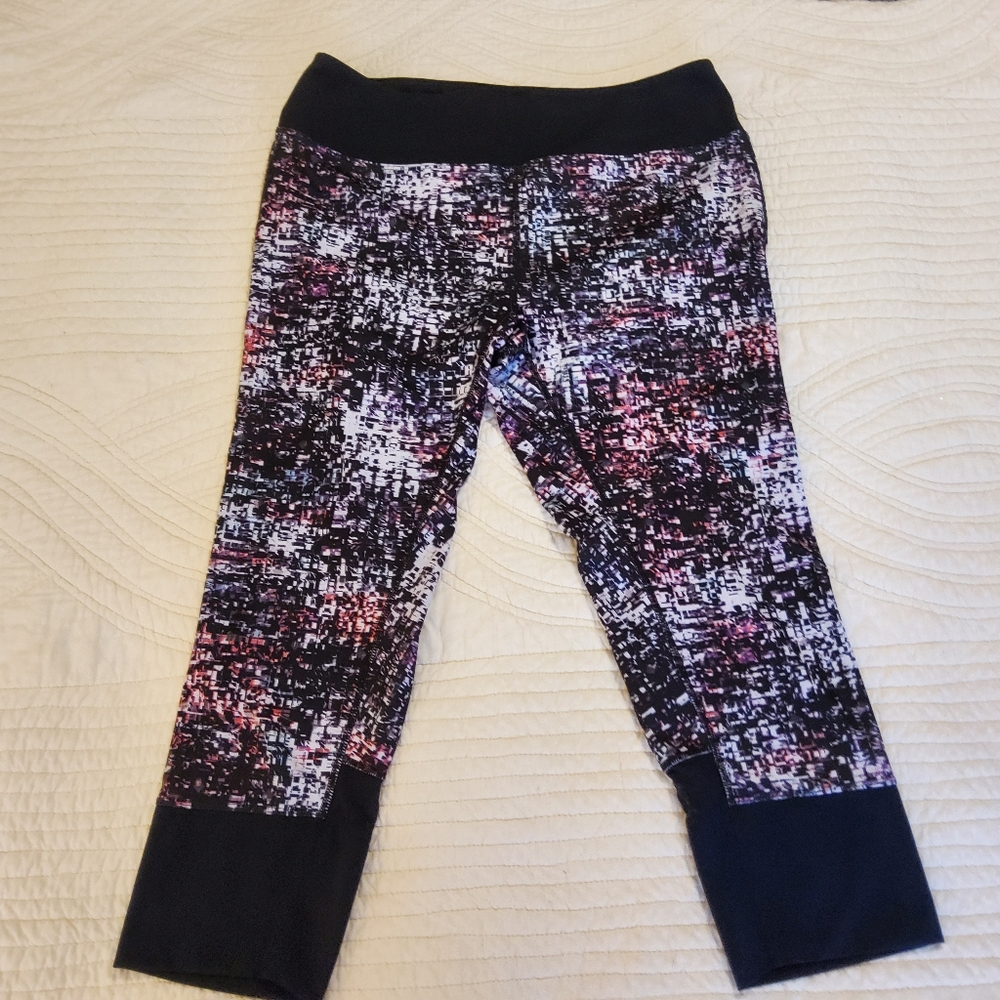 Asics Colorful Abstract Print Leggings